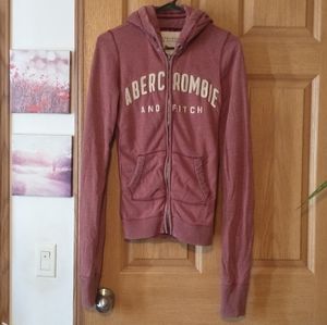 Vintage Abercrombie and Fitch zip up hoodie